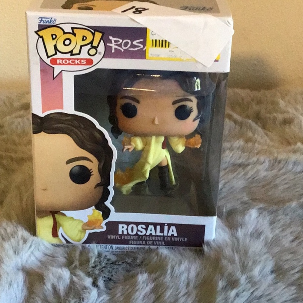 Funko Pop! Rocks Rosalia in Yellow Attire